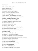 tu-vung-tieng-anh-lop-11-unit-1-the-generation-gap