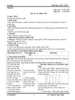 Toàn bộ giáo án lớp 6 7 8 9 theo phương pháp định hướng phát triển năng lực học sinh