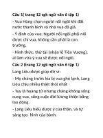 Soạn Văn 6 Bài Bánh Chưng Bánh Giầy Siêu Ngắn Gọn