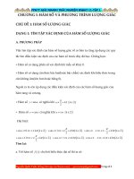 TÌM TẬP XÁC ĐỊNH CỦA HÀM SỐ LƯỢNG GIÁC BẰNG CASIO