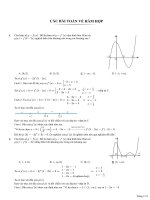 CÁC BÀI TOÁN VỀ HÀM HỢP