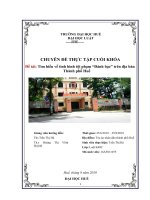 Bài báo cáo thực tập về tội Đánh bạc  Tại Tòa án nhân dân TP Huế