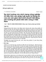  cách mạng công nghiệp 4 0 sàn giao dịch kinh doanh bất động sản 