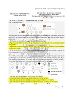 ĐÁP án đề số 2 SINH học 12