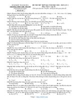 de thi thu vat ly 10 thptqg 2019 lan 1 truong nhu thanh thanh hoa 
