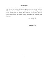 Các giải pháp nâng cao hiệu quả công tác quản lý dự án của các hợp tác xã dịch vụ nông nghiệp tỉnh thái bình 