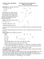 đề kiểm tra học sinh giỏi môn vật lí lớp 9  0359033374