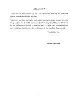 Giải pháp hoàn thiện công tác thanh quyết toán hợp đồng xây dựng tại ban QLDA ngành nông nghiệp và PTNT nghệ an 