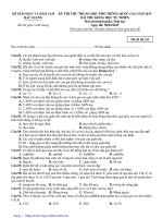 De thi thu mon sinh so GDDT tin bac giang   2019   sinhhoc24h com