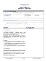 JOB DESCRIPTION FULL