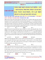 tong hop bai tap hoa vo co cho lop 10, 11 on thi y da khoa hcm, y da khoa hue