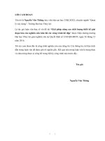 Giải pháp nâng cao chất lượng thiết kế giai đoạn báo cáo nghiên cứu khả thi các công trình hồ đập 