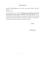 Giải pháp quản lý chất lượng công trình xây dựng giai đoạn thi công tại công ty trách nhiệm hữu hạn một thành viên thủy lợi bắc nghệ an 