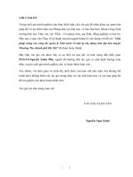 Giải pháp nâng cao công tác quản lý nhà nước về trật tự xây dựng trên địa bàn huyện thường tín, thành phố hà nội 