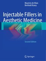 Injectable fillers in aesthetic medicine - Tiêm filler trong thẩm mỹ nội khoa