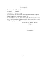 Đề xuất giải pháp quản lý chất lượng công trình hạ tầng kỹ thuật tại ban quản lý dự án quận hoàn kiếm, hà nội 
