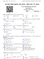 BỘ đề mức độ 7 8 điểm  đề 7
