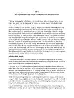 ĐỀ tài nêu một ý TƯỞNG KINH DOANH và PHÁT THẢO mô HÌNH KINH DOANH 