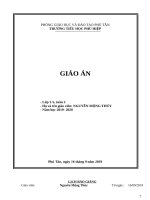 giáo án âm nhạc tiểu học tuần 2