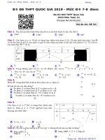 BỘ đề mức độ 7 8 điểm  đề 5