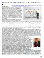 Nhà kinh doanh, tinh thần kinh doanh, và đạo đức kinh doanh 