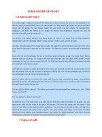 Học tiếng anh qua truyện thiếu nhi  SOME SHORT OF STORY