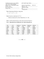 ĐỀ THI TRÍ TUỆ NHÂN TẠO - KHOA HỌC