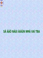 GIÁO TRÌNH SƠ ĐỒ NỐI ĐIỆN NHÀ MÁY ĐIỆN  VÀ TRẠM BIẾN ÁP