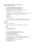 BỘ dề THI hết MON LY THUYẾT TAI CHINH TIỀN tệ 