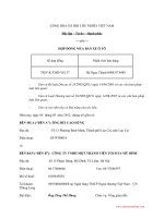 HỢP ĐỒNG MUA BÁN XE OTO