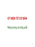 GIÁO TRÌNH NĂNG LƯỢNG VÀ CÔNG SUẤT