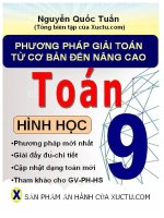 Chuyen de he thuc luong trong tam giac vuong hinh hoc 9