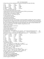 BAI tập ANH 6 hệ 10 năm