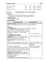 Tự nhiên và xã hội lớp 3 pp bàn tay nặn bột tuần 14