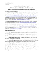 đề tài nghiên cứu khoa học vấn đề nóng hiện nay về công nghệ 