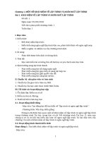 Giáo án tin học 11 theo định hướng phát triển năng lực  Chương 1 3 cột 5 bước