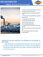 SLIDE PHÂN TÍCH THỊ TRƯỜNG NGÀNH BẤT ĐỘNG SẢN DNSE