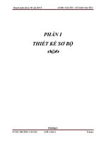 Thuyêt minh đồ án TK cầu BTCT-THIẾT KẾ CẦU QUA SÔNG C4 nằm trên tuyến đường Quốc lộ 14E bắt qua sông  Trường Giang ở tỉnh QUẢNGNAM