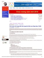 Tinh toan ti trng gio tac dng len nha 