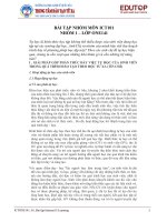 BÀI TẬP NHÓM MÔN ICT101-phương pháp tự học tập, những khó khăn và kỹ năng để tự học hiệu quả