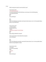 Trac nghiem co dap an nghe tieng anh 3