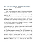 TIỂU LUẬN MUỐI CHUA RAU QUẢ, BÀI 5 ĐU ĐỦ, CÀ RỐT MUỐI CHUA, SU HÀO CÀ RỐT MUỐI CHUA