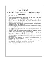 Giáo án lớp lá  thế giới thực vật  chỉnh sửa theo thông tư 28 mới