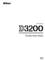 HƯỚNG DẪN SỬ DỤNG nikon d3200 (TIẾNG VIỆT)