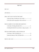 LUẬN văn   nghiên cứu tìm hiểu hệ thống điều khiển DCS   nhà máy xi măng long sơn