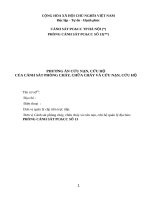 Phương án CNCH chợ long biên