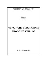 Tiếu luận công nghệ blockchain trong ngân hàng