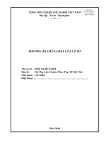 Phương án chữa cháy nhà nghỉ Hoa Hồng