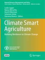 A short history of the evolution of the climate smart agriculture approach and its links to climate change and sustainable agriculture debates