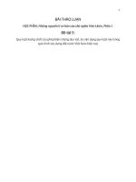 Quy luật lượng  chất của phép biện chứng duy vật. Sự vận dụng quy luật này trong quá trình xây dựng đất nước Việt Nam hiện nay